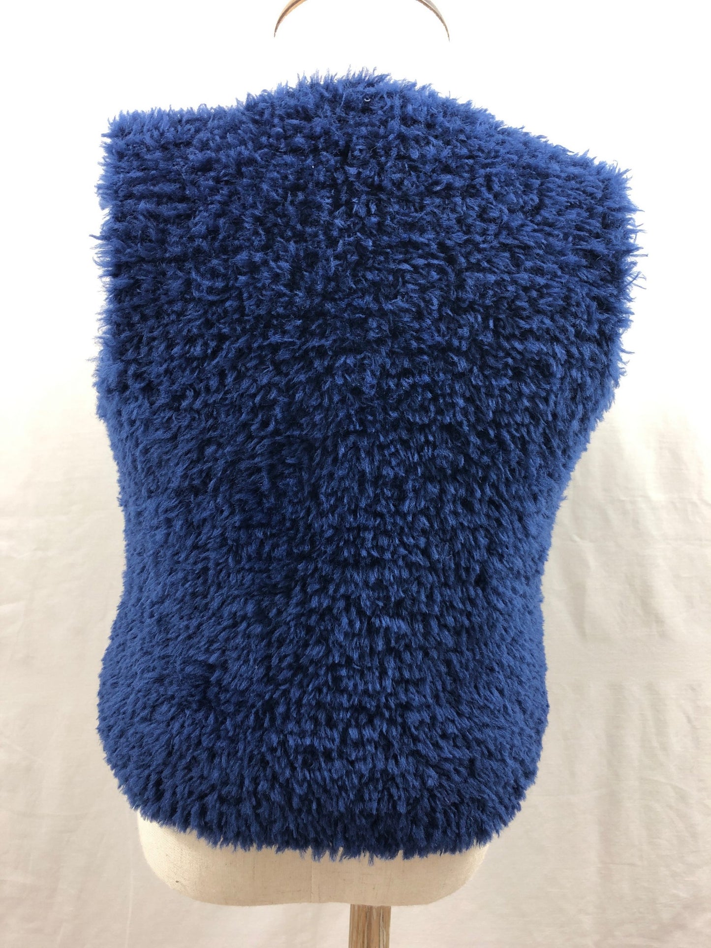 Veste sans manches bleue - 12 mois