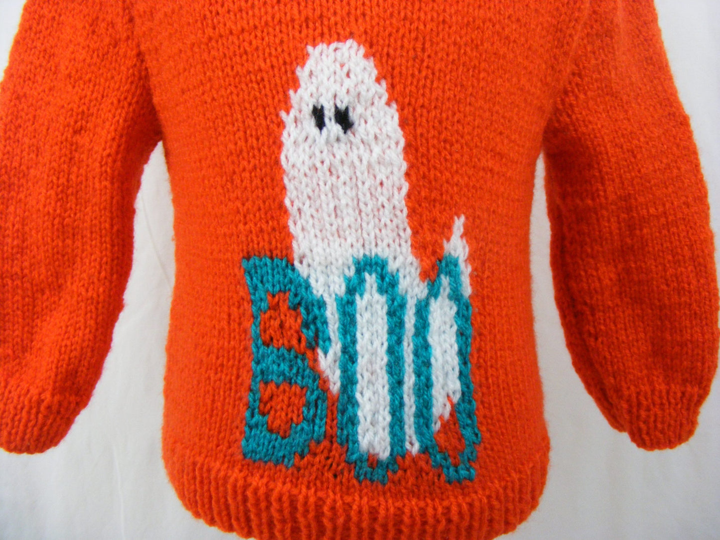 Pull boo Halloween - 12 mois