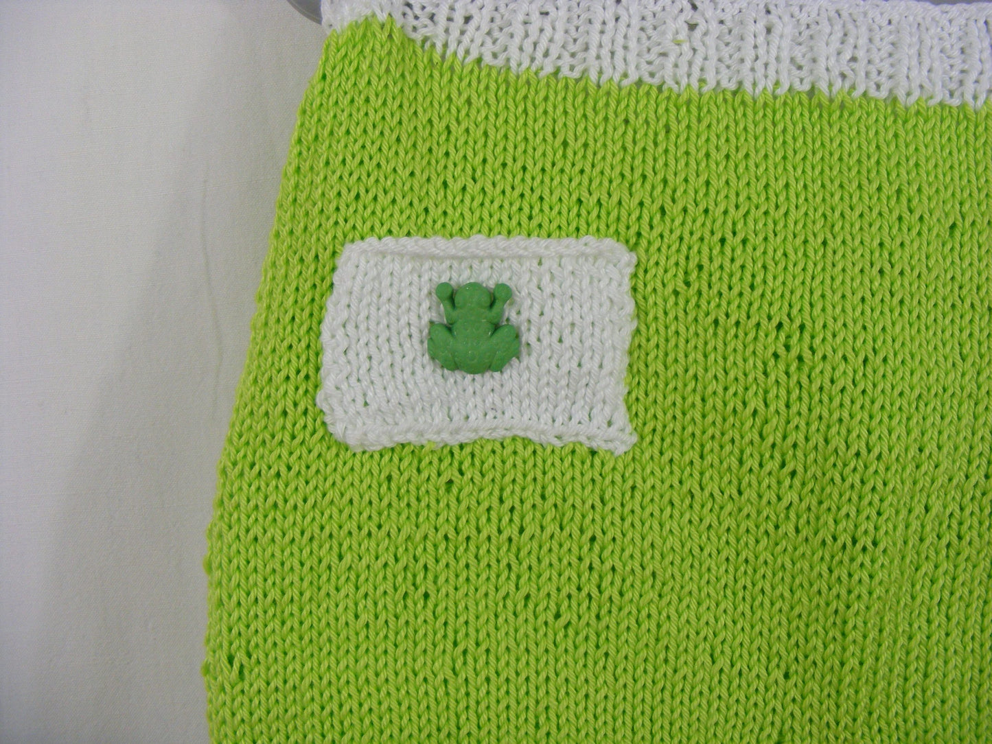 Short vert avec une poche - 12 mois Les P'tits Baby