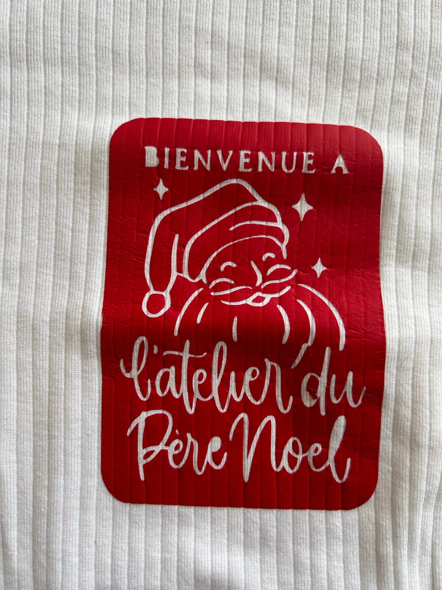 Body Bienvenue à l'atelier du père noël - 6 mois