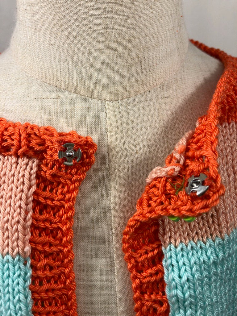 Gilet court à plusieurs couleurs - 6 ans