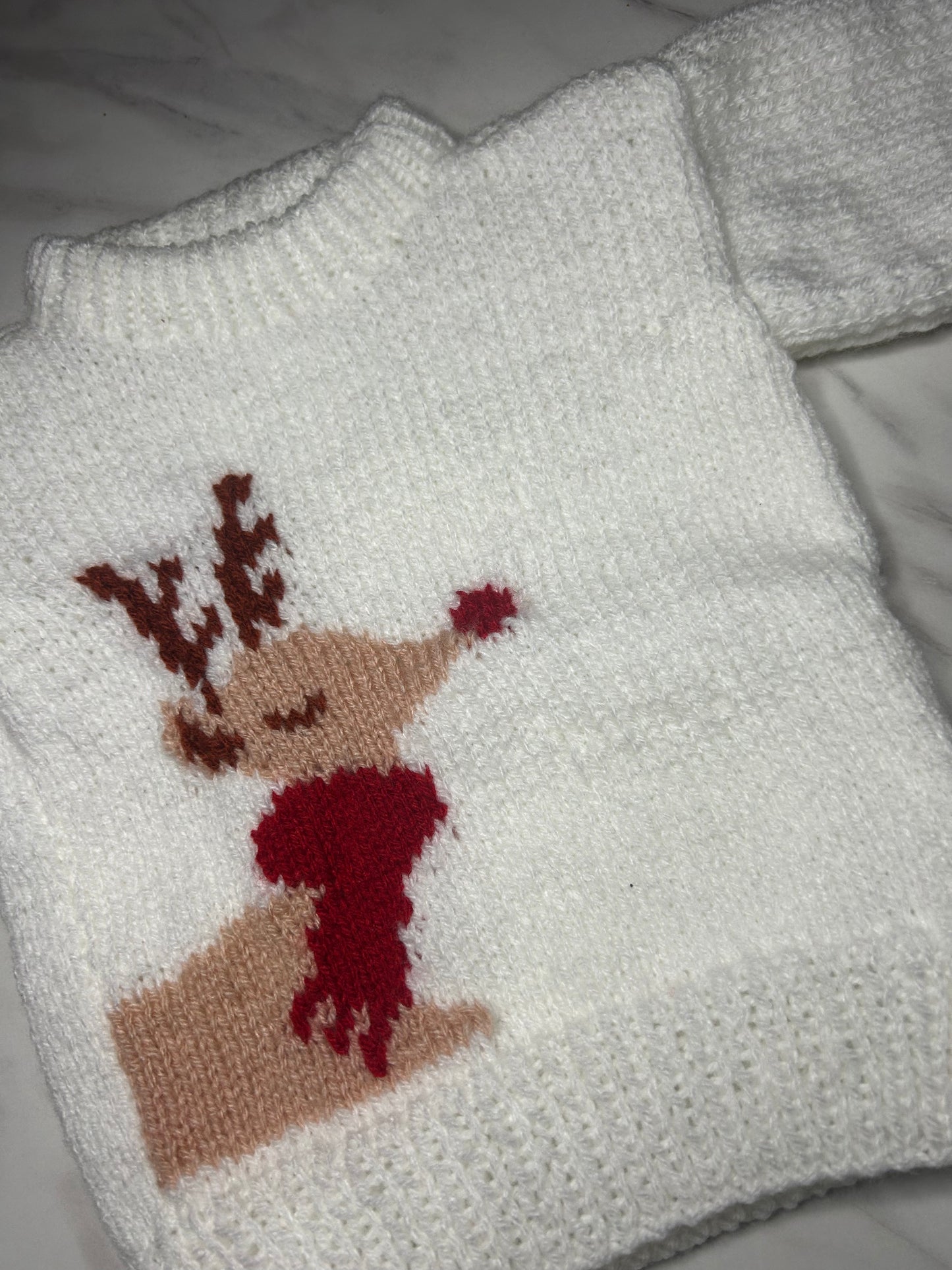 Pull de Noël Petit renne- 2 ans
