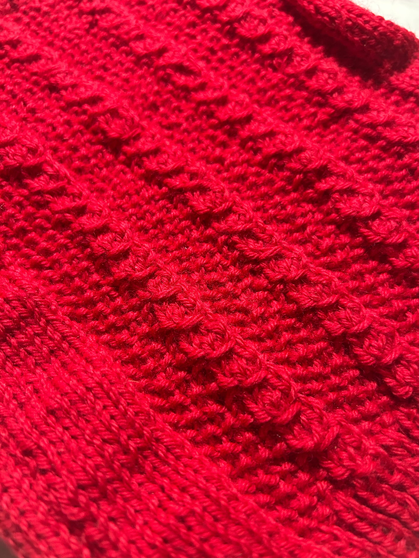 Pull Rouge- 12 mois