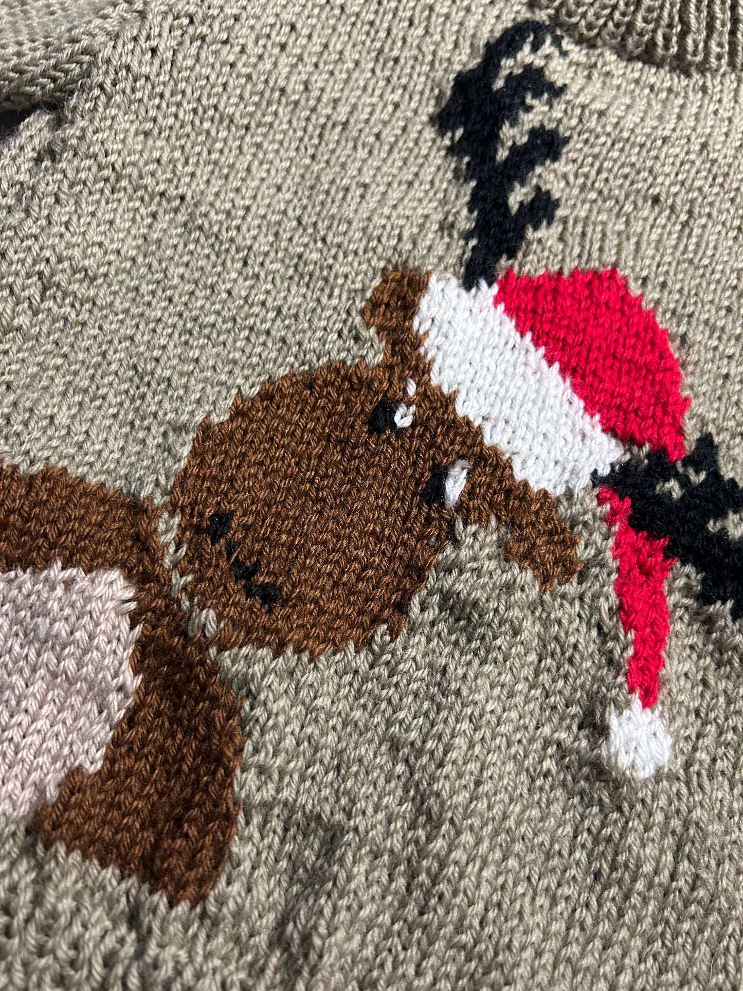 Pull de Noël Cerf - 3 ans