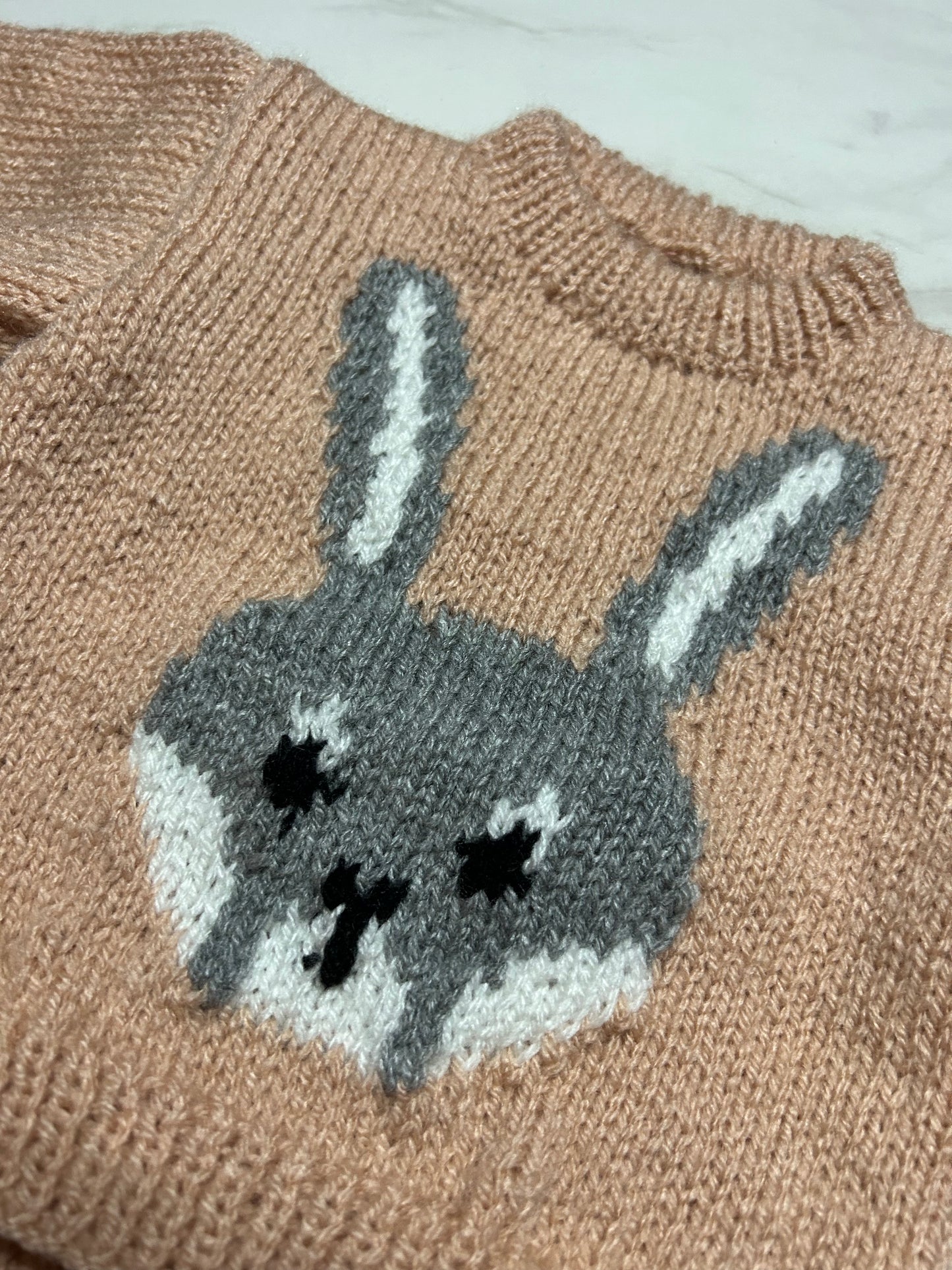 Pull bébé Lapinou - 6 mois