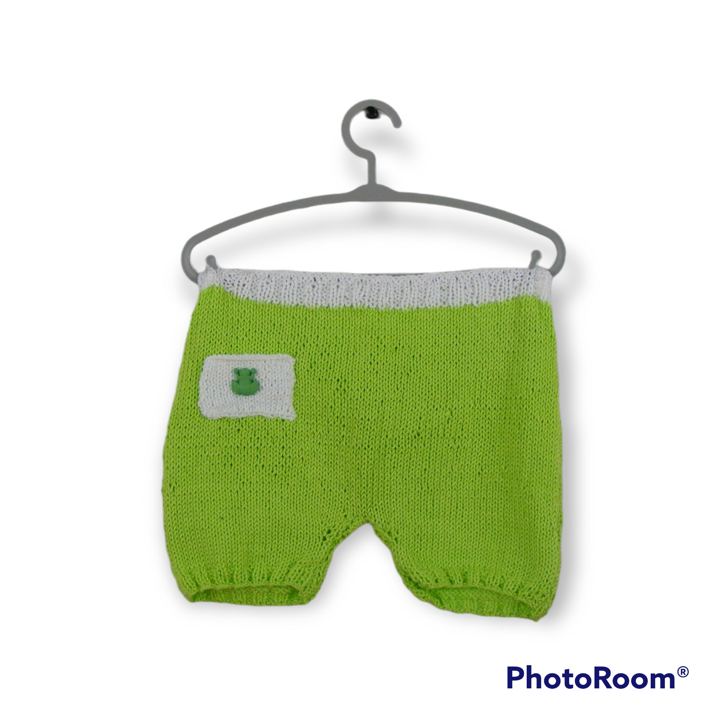 Short vert avec une poche - 12 mois Les P'tits Baby