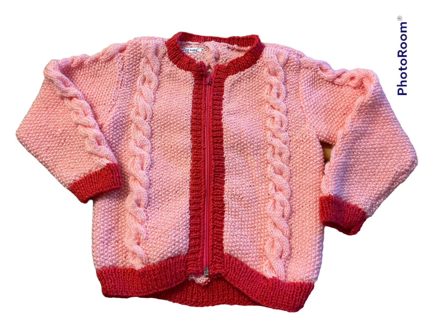 Gilet rose - 6 ans