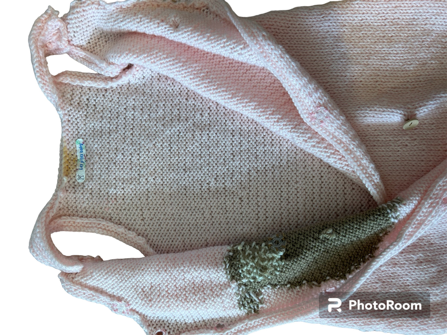 Gigoteuse rose avec son mouton - 0/6 mois Les P'tits Baby