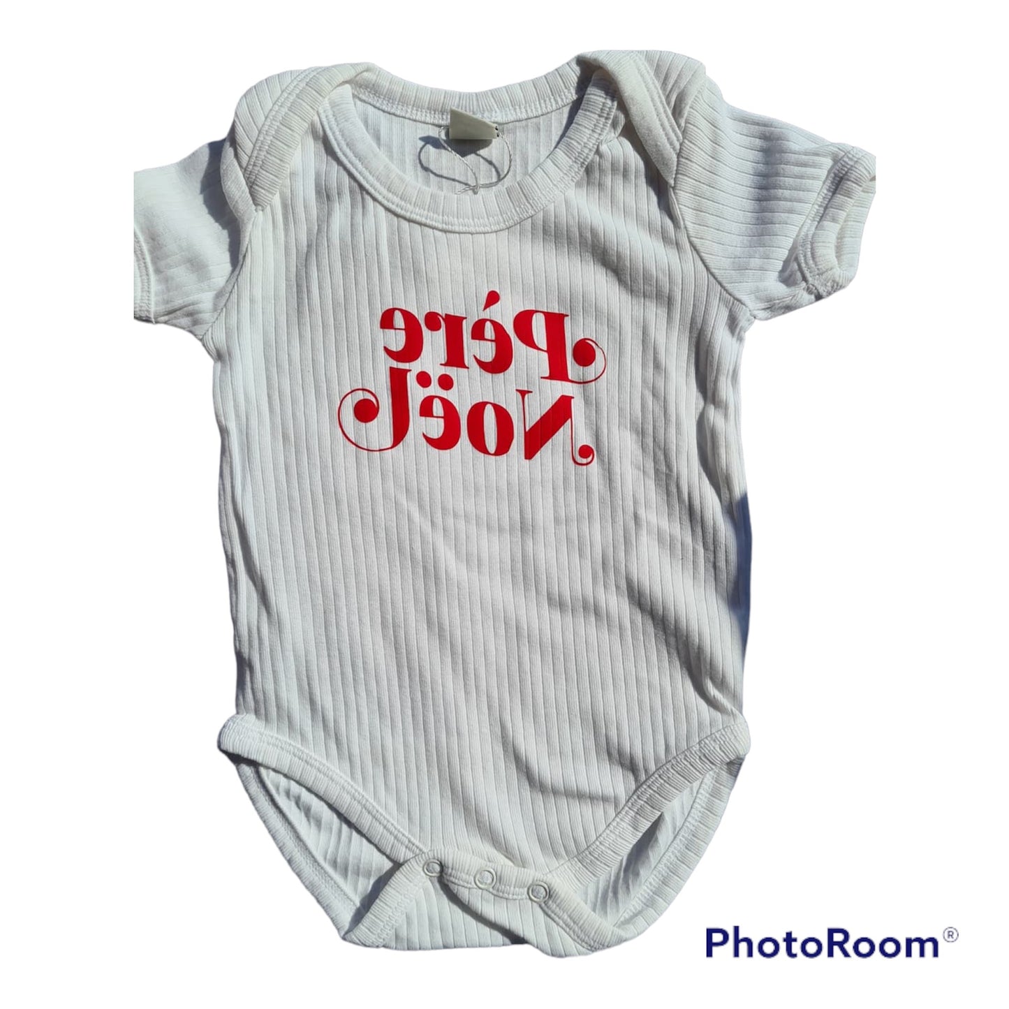 Body père noël - 6 mois Les P'tits Baby