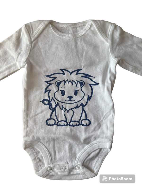 Body lion - 0/3 mois Les P'tits Baby