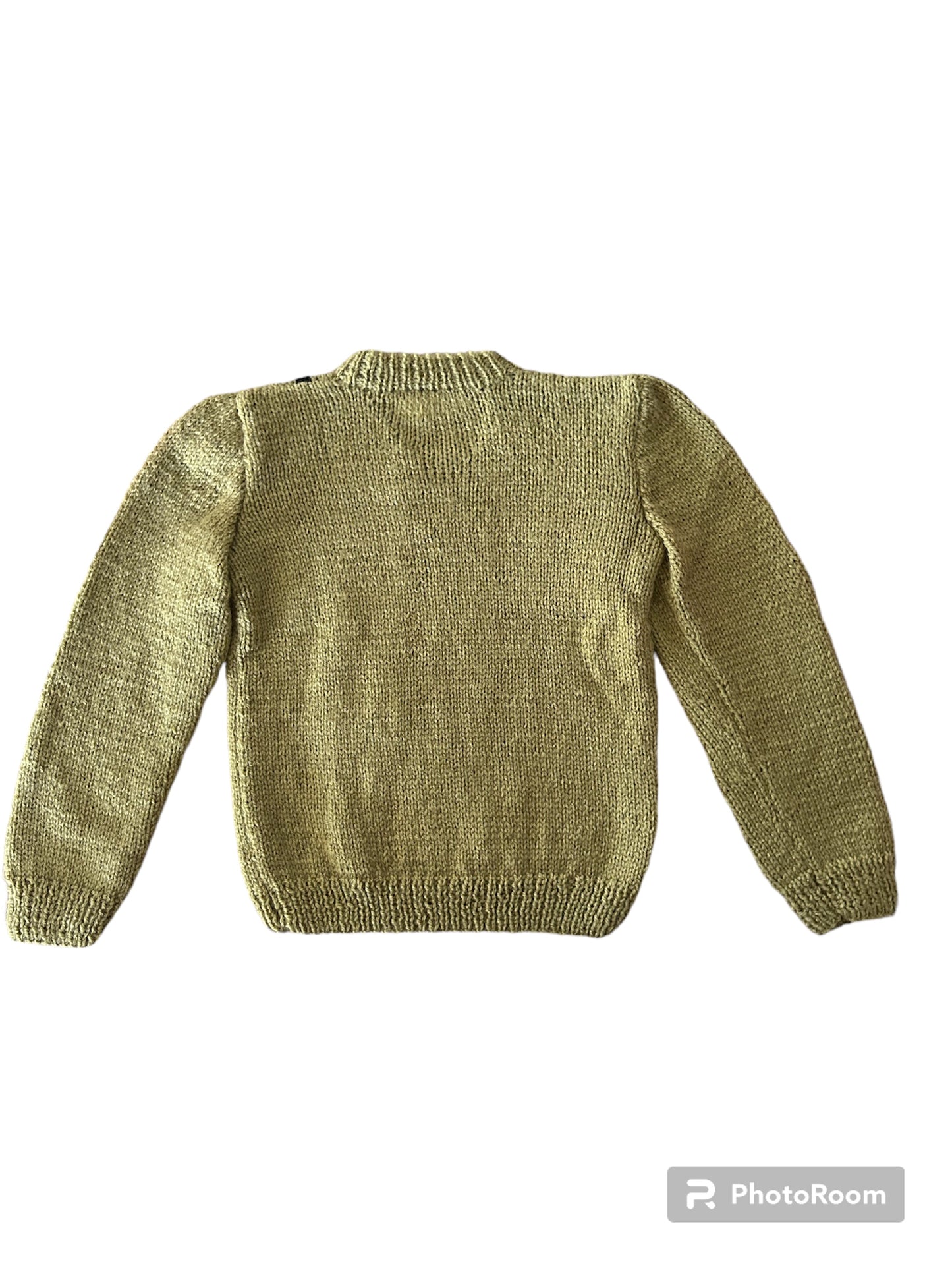 Pull de couleur moutarde avec Pluto - 4 ans Les P'tits Baby