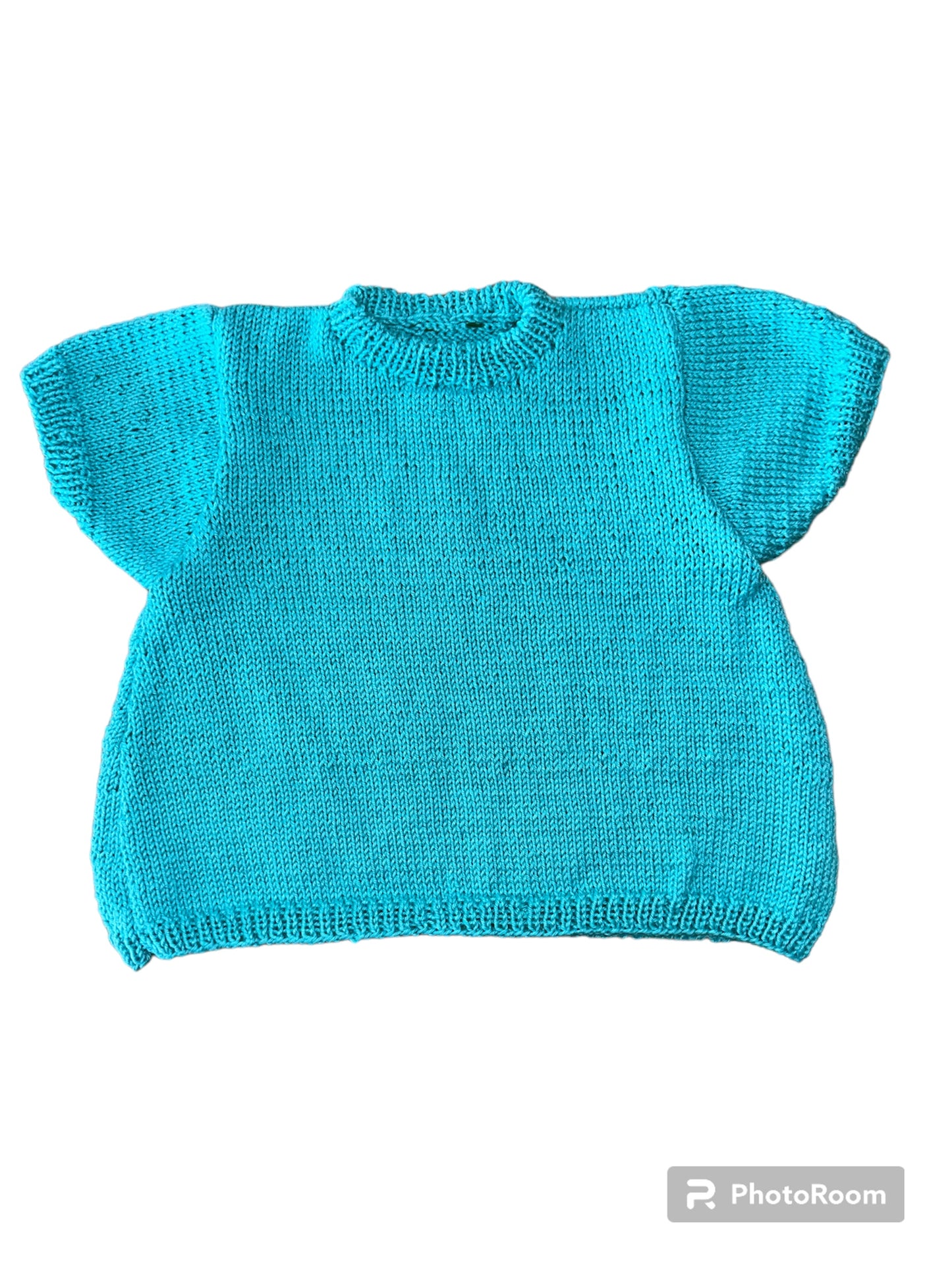 T-shirt bleu - 6 mois Les P'tits Baby