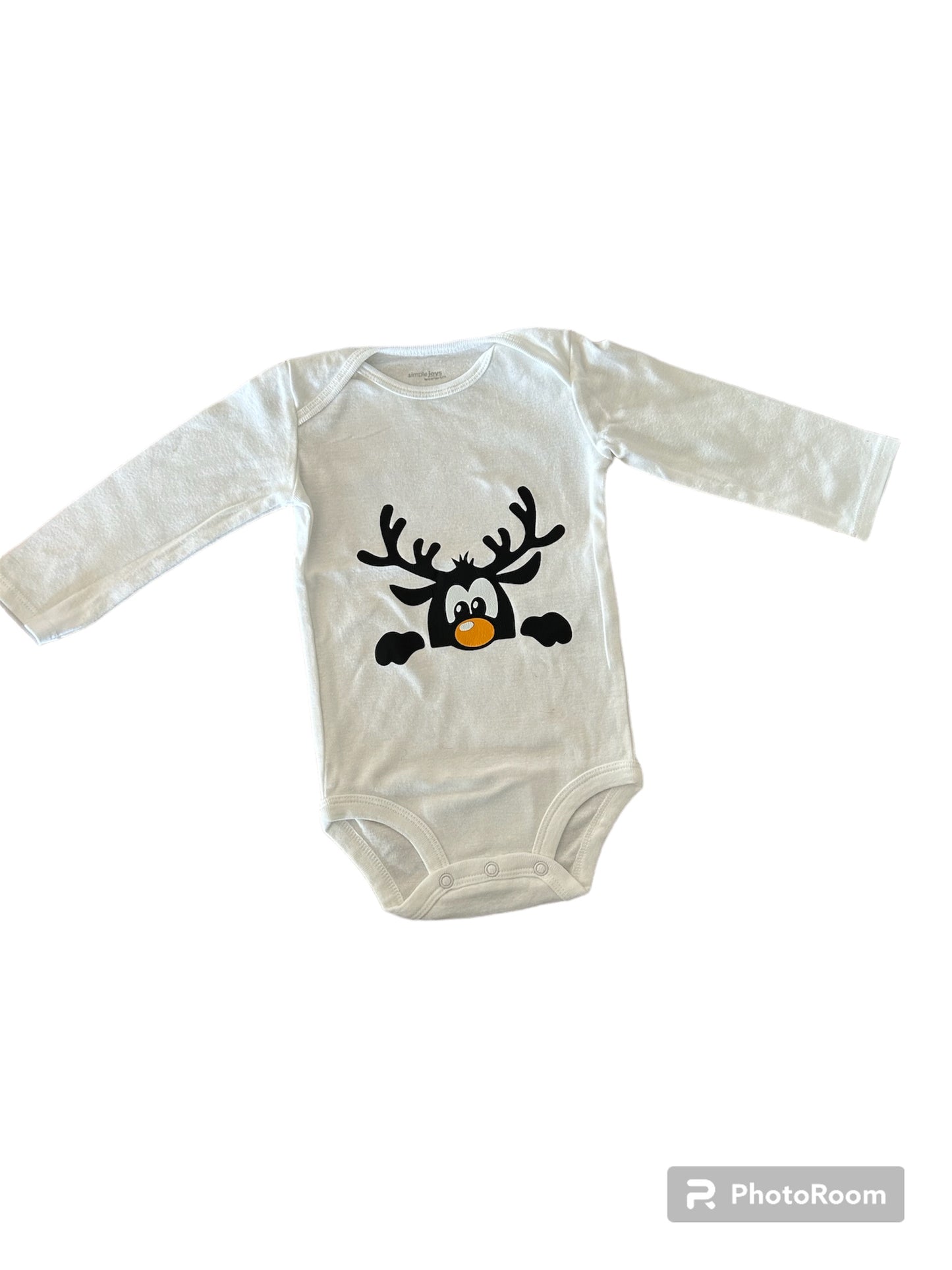 Body cerfs - 12 mois Les P'tits Baby