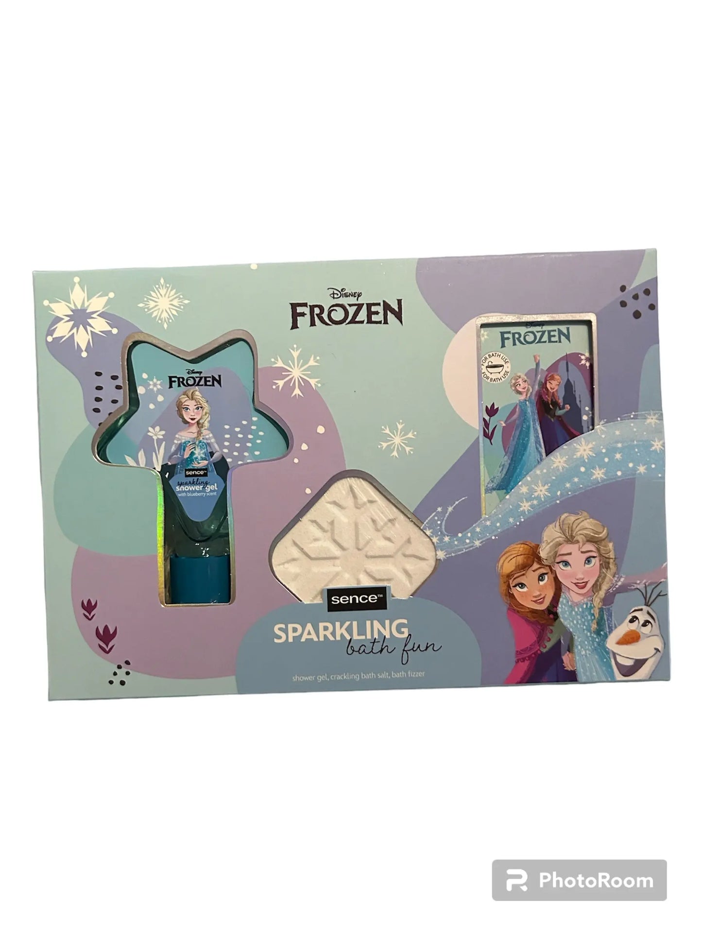 Coffret de bain : La reine des Neiges