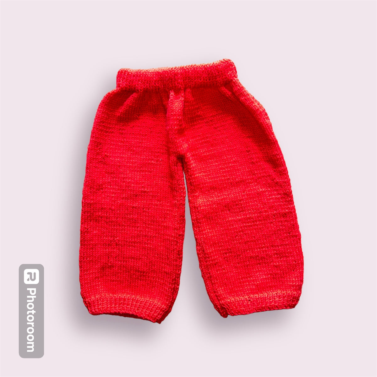 Pantalon rouge, bleu ou crème - 12 mois Les P'tits Baby