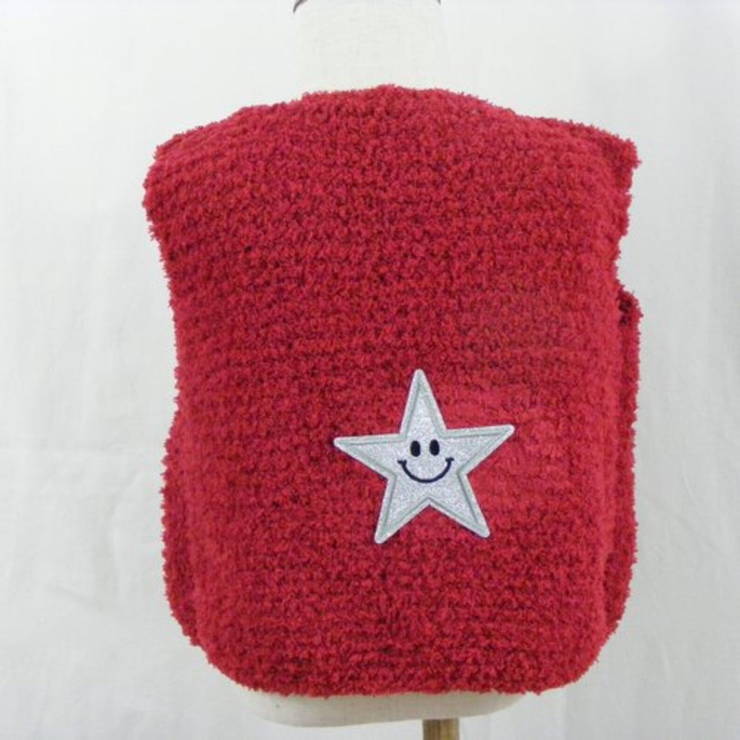 Gilet sans manches rouge - 12 mois Les P'tits Baby