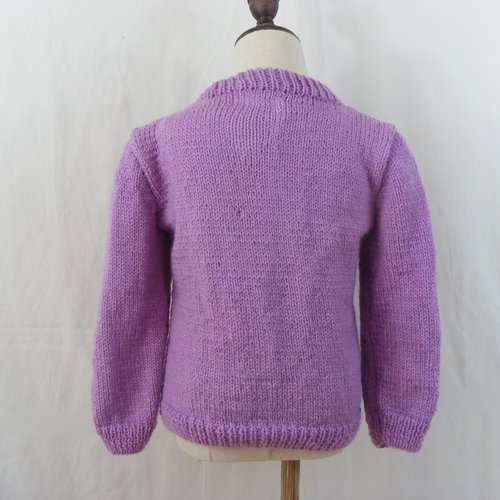 Pull violet Mulan - 6 ans Les P'tits Baby