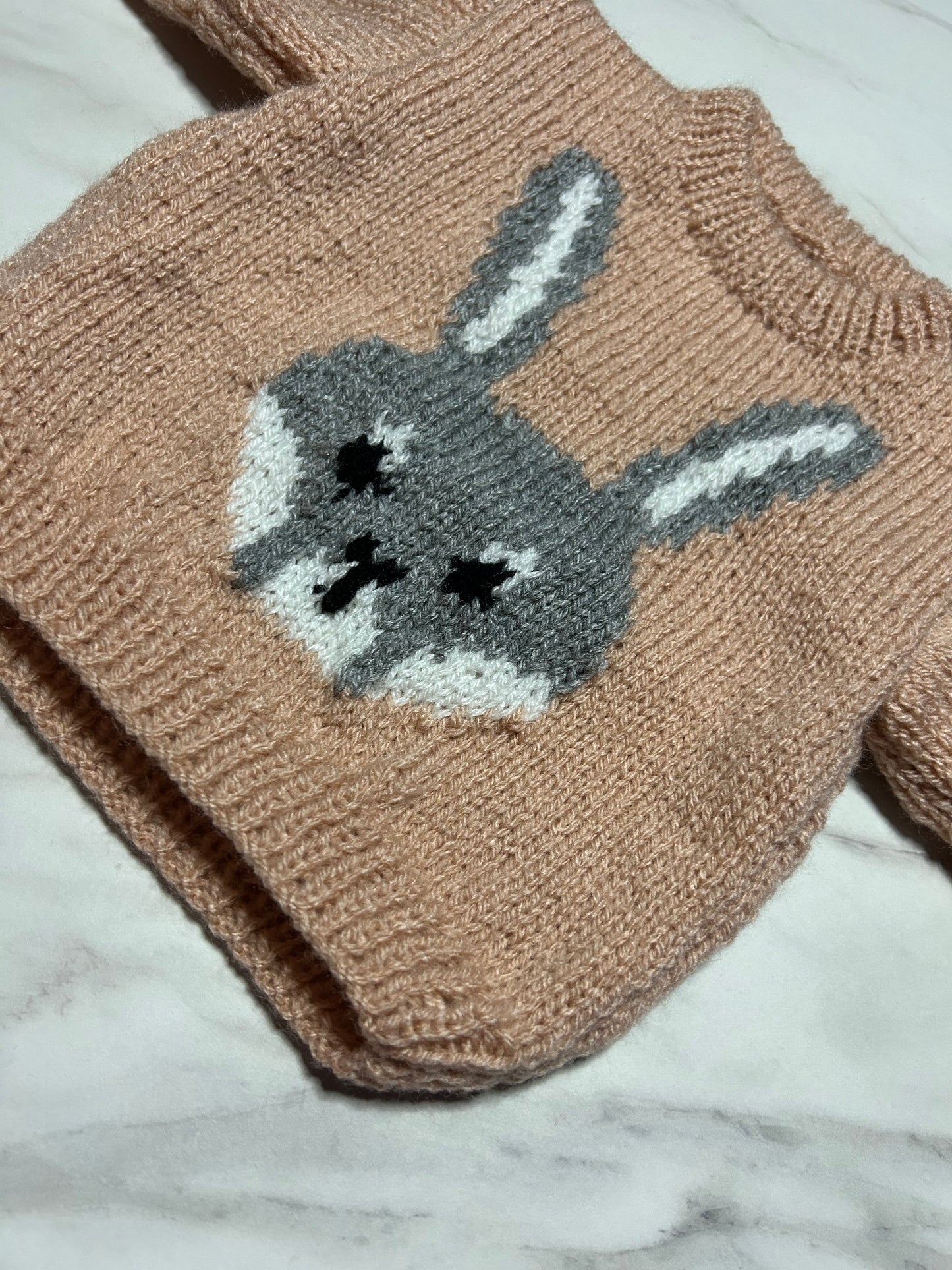 Pull bébé Lapinou - 6 mois