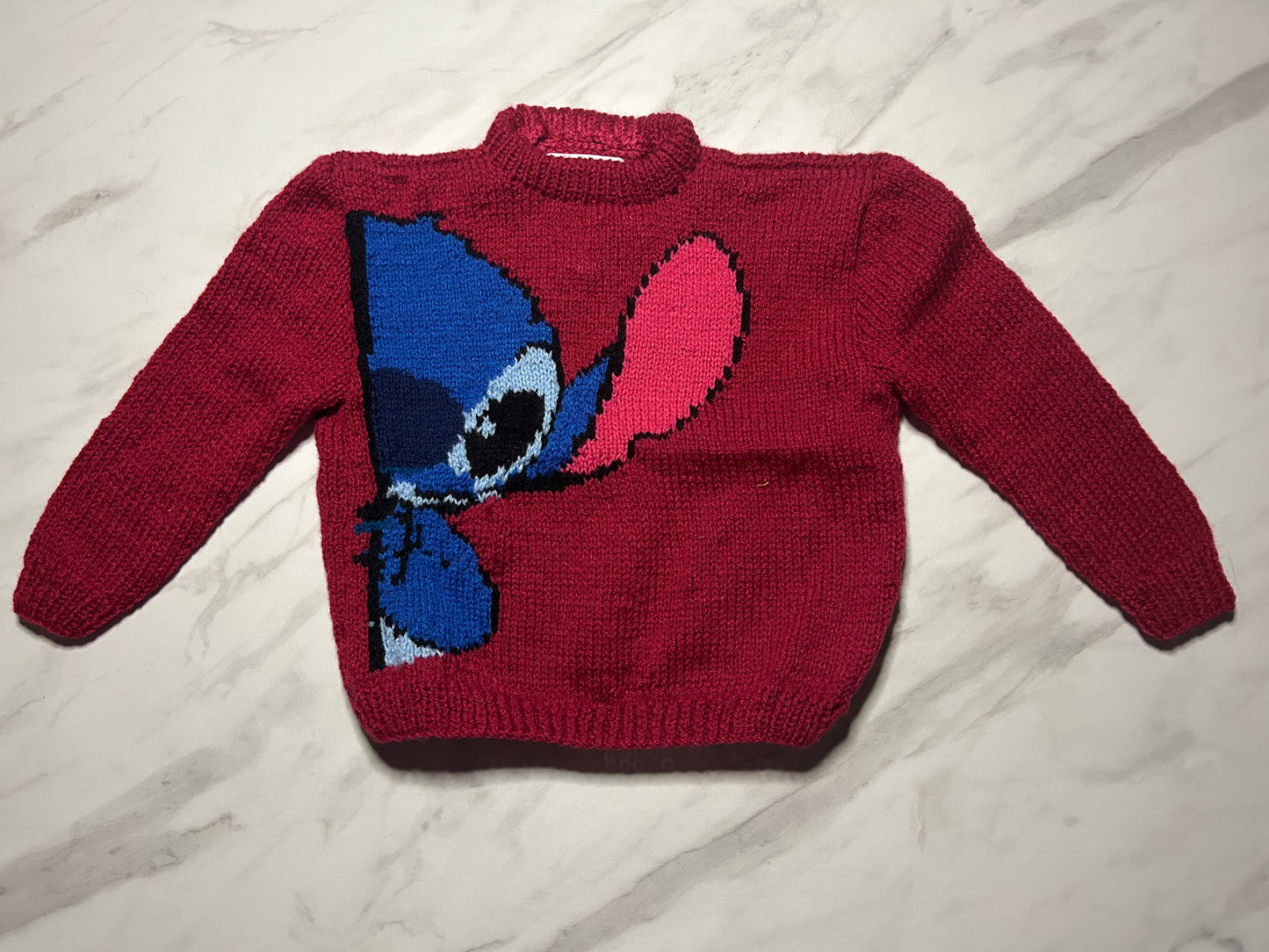 Pull bordeaux - 5 ans