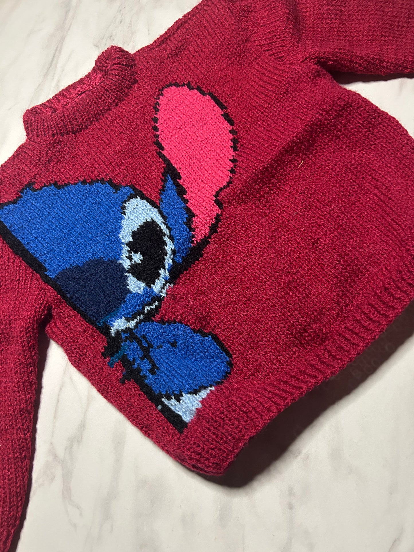 Pull bordeaux - 5 ans