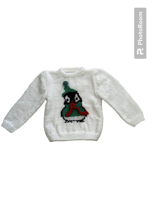 Pull Pingouin de Noël - 6 ans Les P'tits Baby