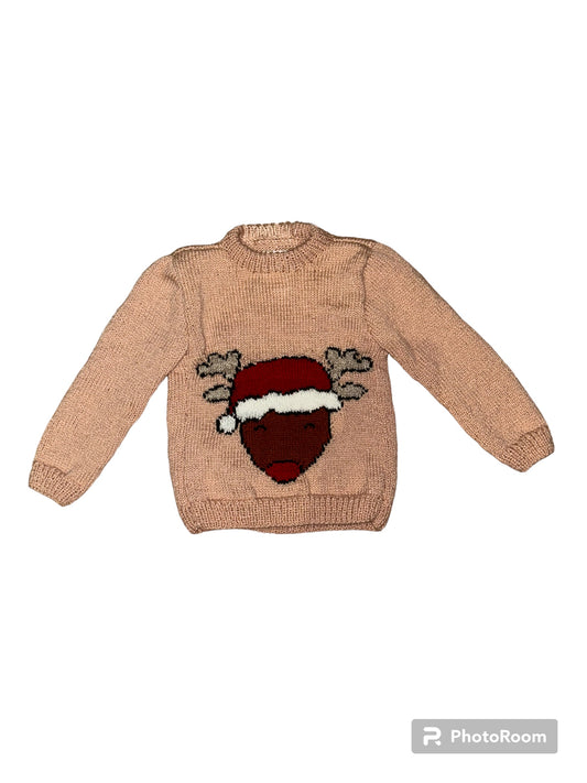 Pull renne de Noël - 5 ans Les P'tits Baby