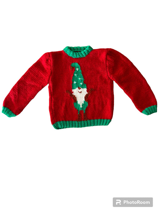 Pull avec lutin de Noël - 3 ans Les P'tits Baby