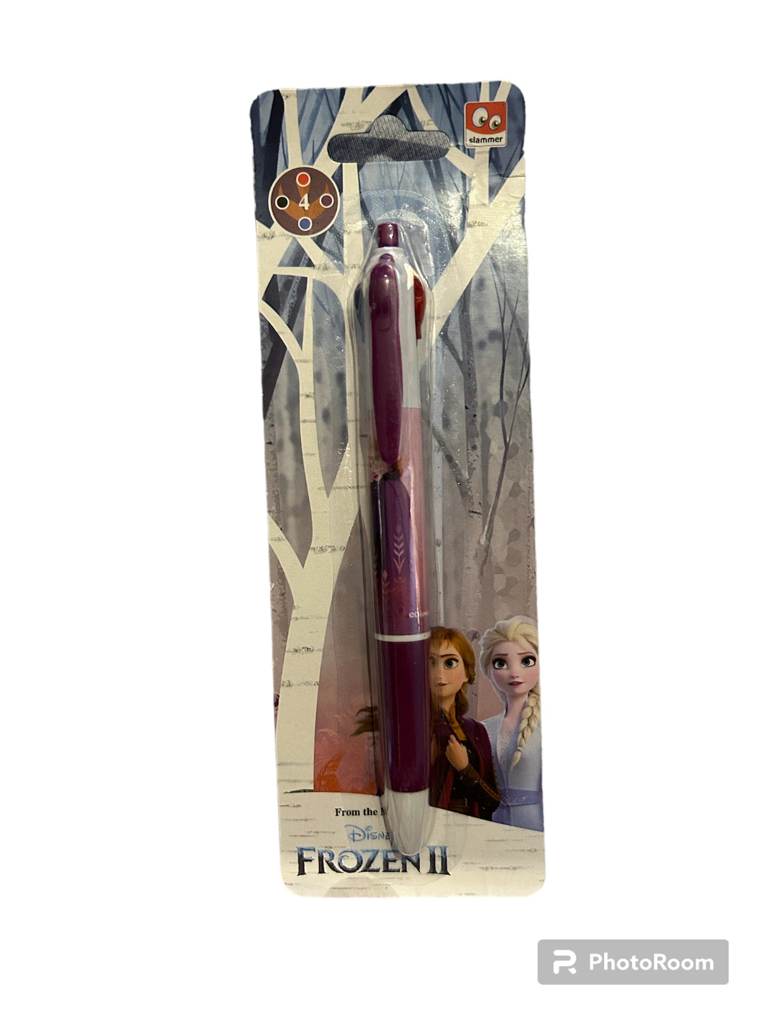 Stylo 4 couleurs La Reine des neiges 2 Disney